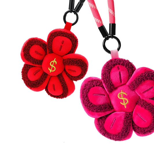 Large Flower Bag Charm