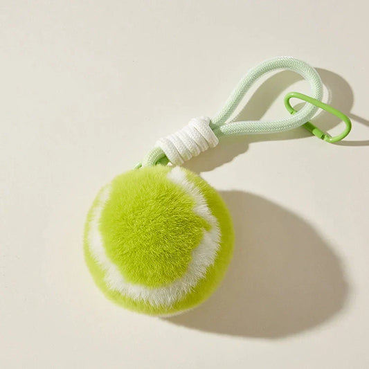 Plush Baseball Bag Charm