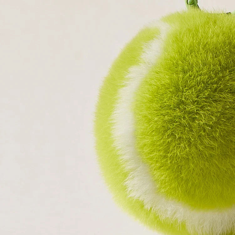 Plush Baseball Bag Charm