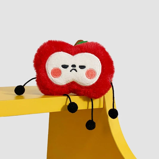 Red Apple Plush Bag Charm