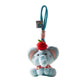 Apple Elephant Plush Bag Charm