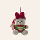 Christmas Bear Bag Charm