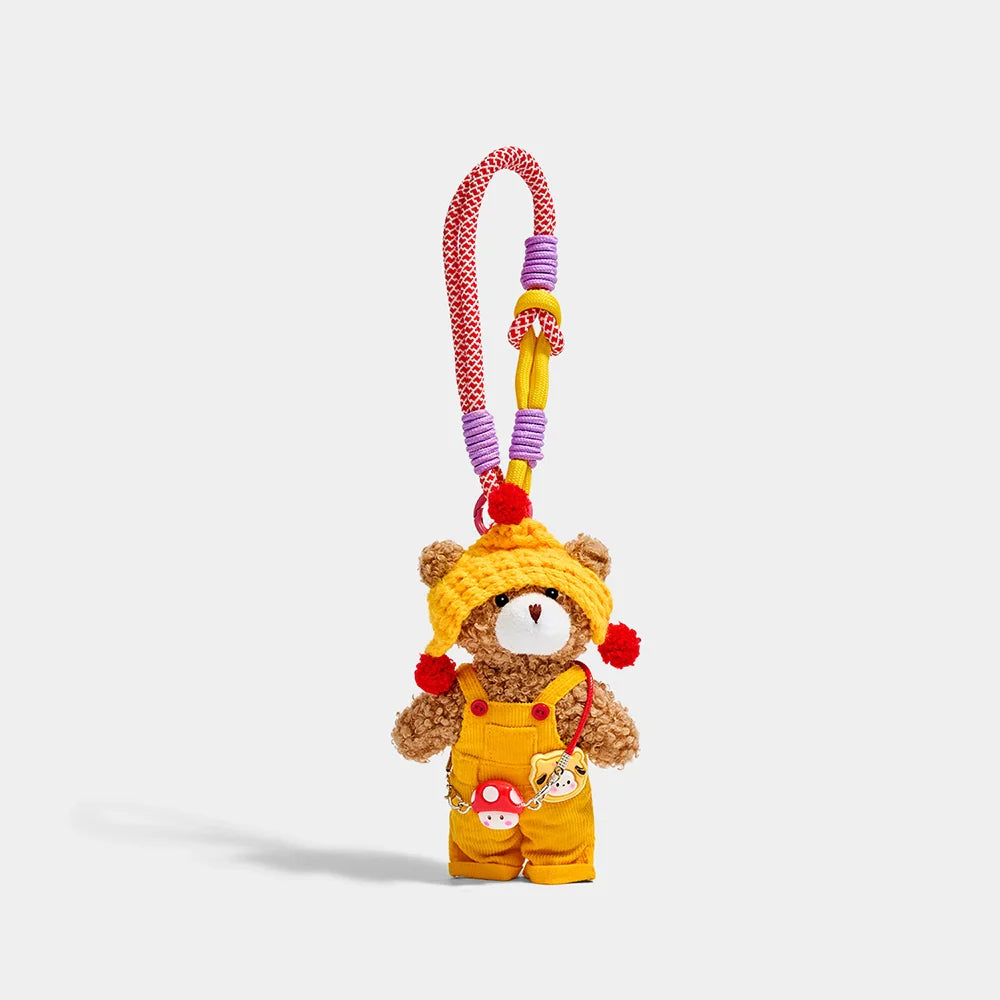 Christmas Bear Bag Charm
