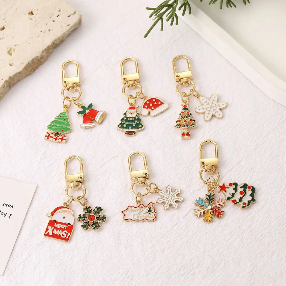 Cute Christmas Bag Charm