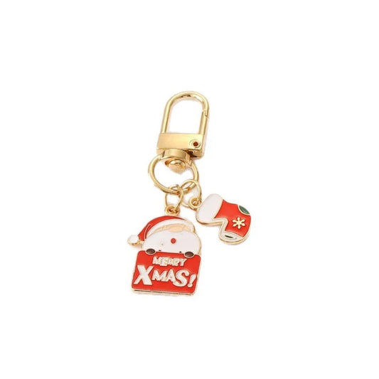 Cute Christmas Bag Charm