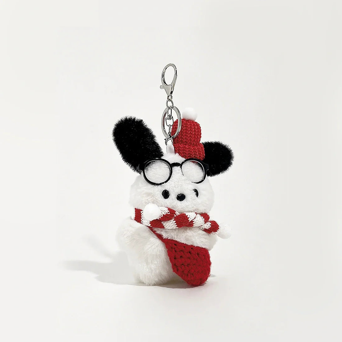 Cute Christmas Puppy Bag Charm