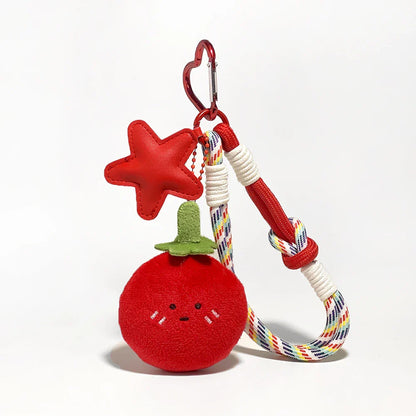 Cute Tomato Candied Fruit Bag Charm