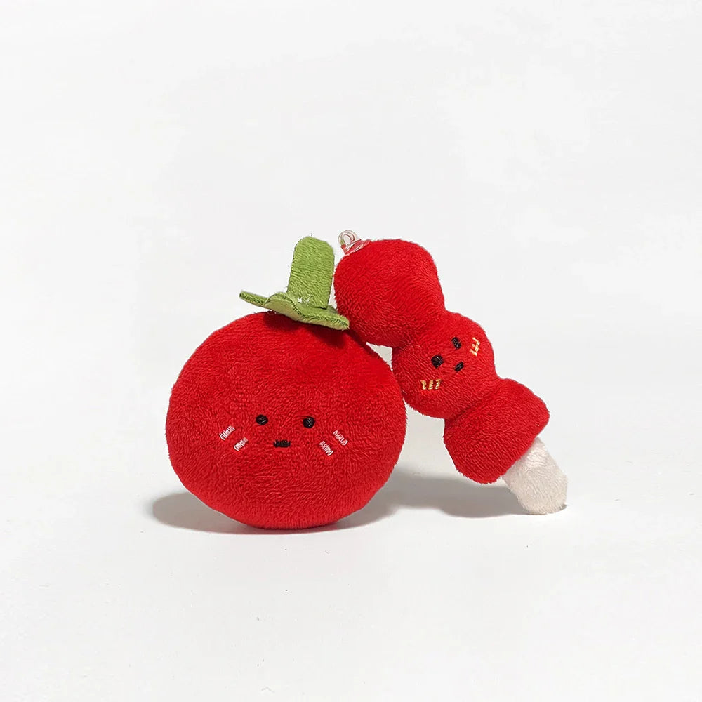 Cute Tomato Candied Fruit Bag Charm