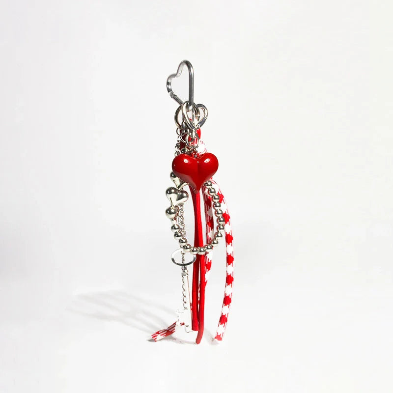 Fashion Red Bag Charm