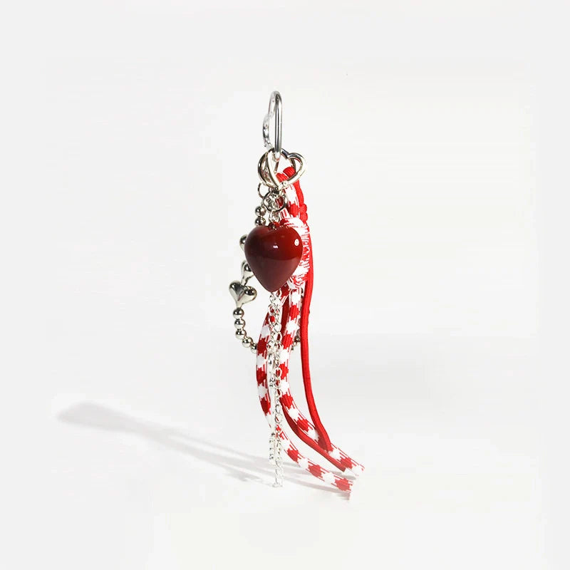 Fashion Red Bag Charm