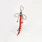 Fashion Red Bag Charm