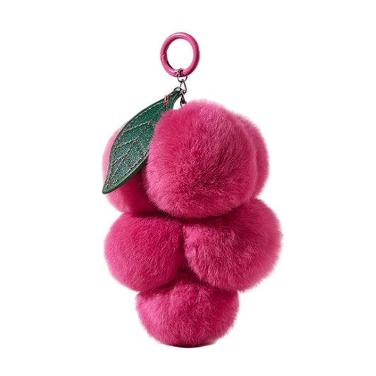 Grape Plush Bag Charm