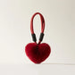 Heart Plush Bag Charm
