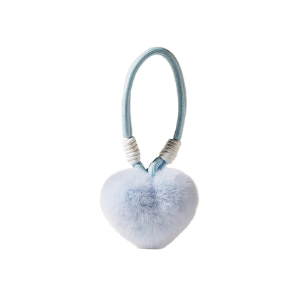 Heart Plush Bag Charm