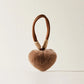 Heart Plush Bag Charm