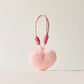 Heart Plush Bag Charm