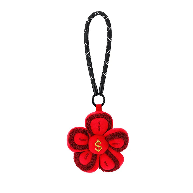 Large Flower Bag Charm