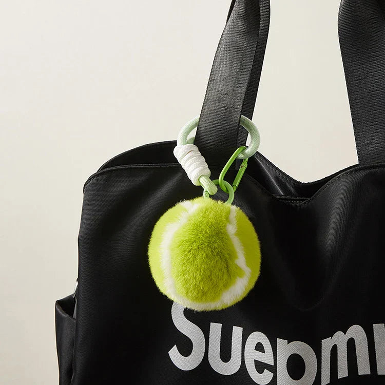 Plush Baseball Bag Charm