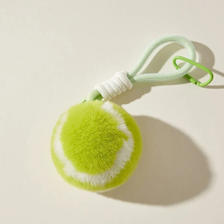 Plush Baseball Bag Charm