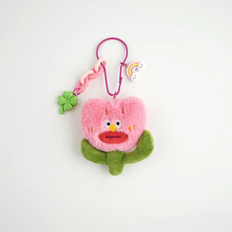 Plush Ugly Flower Bag Charm