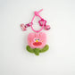 Plush Ugly Flower Bag Charm